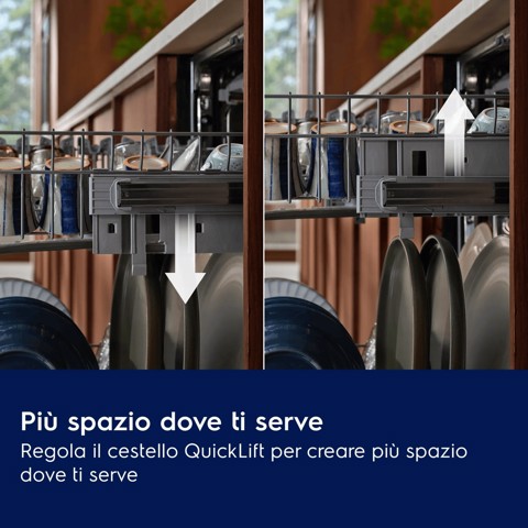 Electrolux Lavastoviglie Incasso 60 Cm - Int. Totale 14 Coperti Classe C 44 Dba E52LC202S