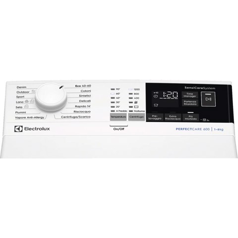Electrolux Lavatrice Carica Alto 6 Kg Classe A 1200 Giri EW6T426A MADE IN EUROPE