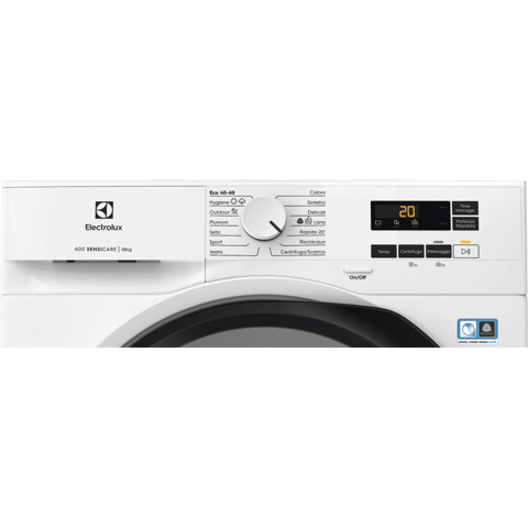 Electrolux Lavatrice Carica Frontale 10 Kg Classe A 1400 Giri EW6F110G MADE IN EUROPE