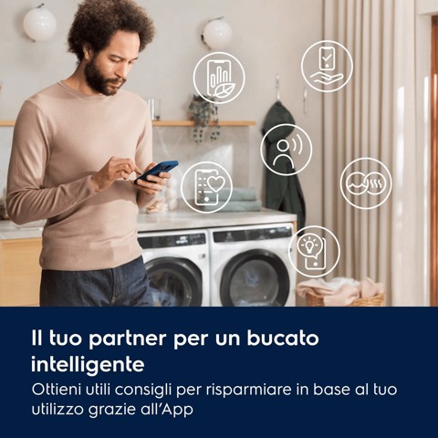 Electrolux Lavatrice Carica Frontale 10 Kg Classe A 1400 Giri EW6F310GQ MADE IN EUROPE