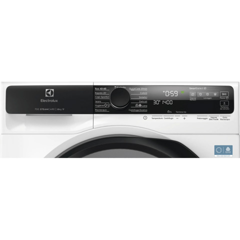Electrolux Lavatrice Carica Frontale 10 Kg Classe A-40% 1400 Giri MADE IN ITALY EW7F510Y