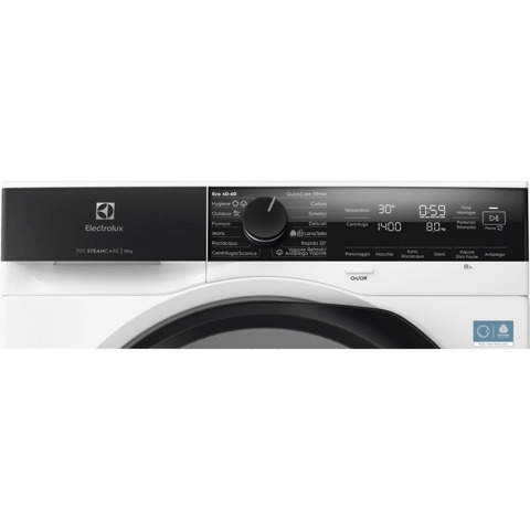 Electrolux Lavatrice Carica Frontale 11 Kg Classe A-30% 1400 Giri MADE IN ITALY EW7F411BG3