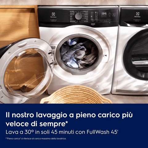 Electrolux Lavatrice Carica Frontale 9 Kg Classe A 1400 Giri EW6FZ19 MADE IN EUROPE