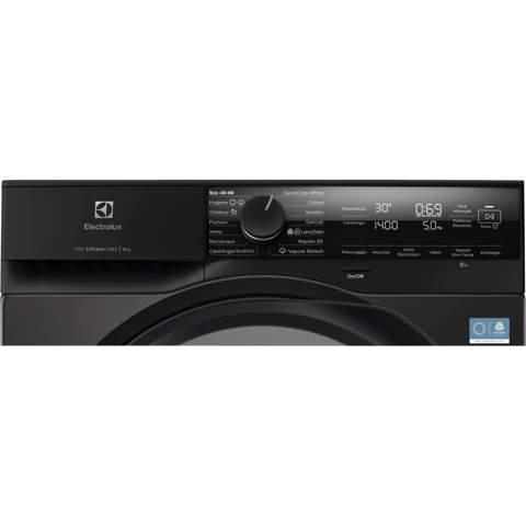 Electrolux Lavatrice Carica Frontale 9 Kg Classe A-20% 1400 Giri MADE IN ITALY EW7F49DG