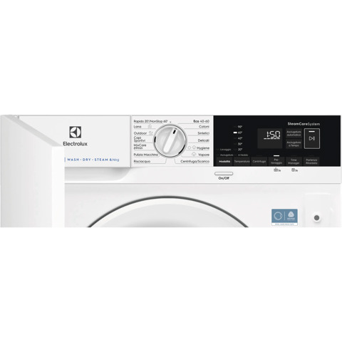 Electrolux Lavatrice Incasso Wd 7+4 Kg Classe D/B 1600 Giri MADE IN ITALY EW7W84BDBI