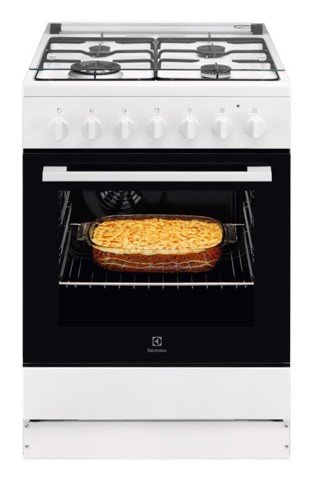 Electrolux LKK620010W Cucina A Elettrico Gas Bianco