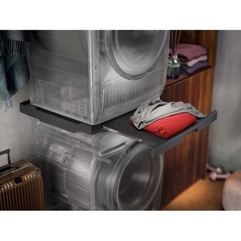 Electrolux N1WYHSK6 Stacking kit with pull out shelf dark grey