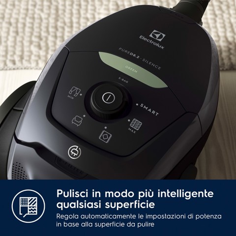 Electrolux PD82-GREEN Aspirapolvere con sacco Pure D8 GREEN
