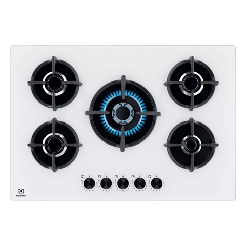 Electrolux Piano Gas Comandi Frontali 75 Cm EGG75372W