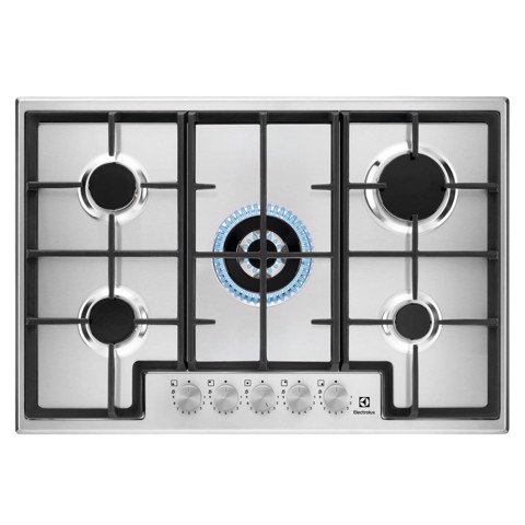 Electrolux Piano Gas Comandi Frontali 75 Cm EGS75362X
