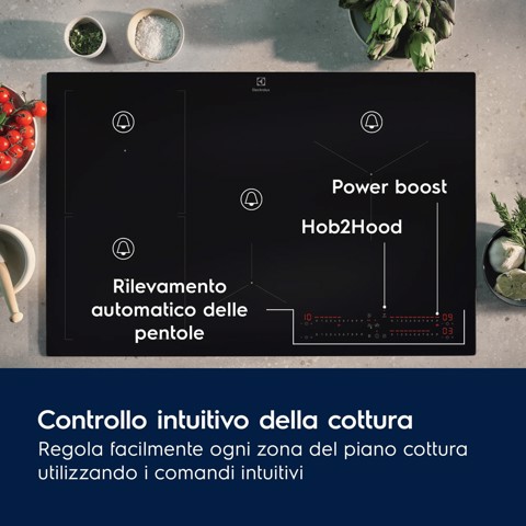 Electrolux Piano Induzione Sense Boil 60 Cm KIS62453I MADE IN EUROPE