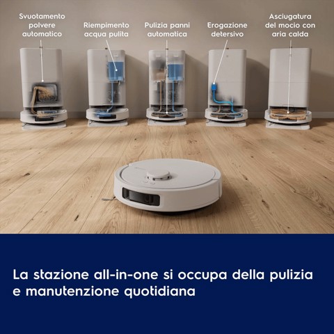 Electrolux Robotic Vacuum Clean Robot Aspirapolvere ER81UW3SW