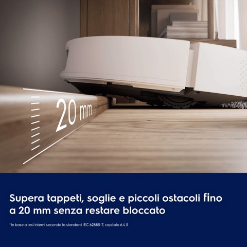 Electrolux Robotic Vacuum Clean Robot Aspirapolvere ER81UW3SW