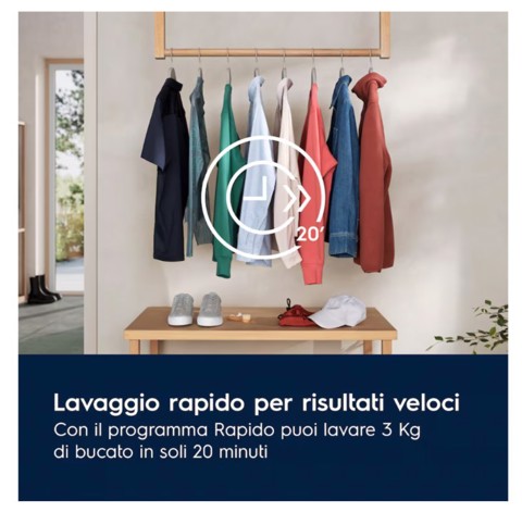 Electrolux SensiCare 600 EW6F29G lavatrice Caricamento frontale 9 kg 1400 Giri/min Bianco