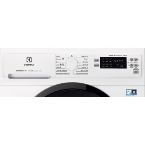 Electrolux SensiCare 600 EW6S526B lavatrice Caricamento frontale 6 kg 1151 Giri/min Argento, Bianco