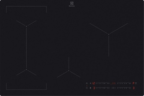 Electrolux Serie 600 PIANO INDUZIONE BRIDGE MATT 80 CM EIV83443CT MADE IN EUROPE