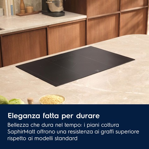 Electrolux Serie 700 KIS82453IZ Nero Da incasso 80 cm Piano cottura a induzione 4 Fornello(i)