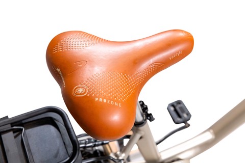 EMG  Bici Elettrica City-bike vintage Audrey con ruota da 26", freni V-brake, motore 250W batteria ultra slim 13Ah, cambio Shimano