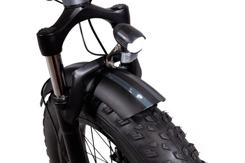 EMG  Bici Elettrica Fat Bike Bomber 250W con telaio 17" foldable, ruota 20", Freni a disco a/p, Cambio Shimano e batteria 10Ah