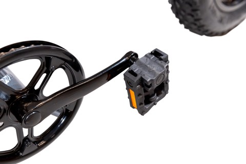 EMG  Bici Elettrica Fat Bike Bomber 250W con telaio 17" foldable, ruota 20", Freni a disco a/p, Cambio Shimano e batteria 10Ah