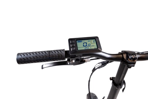 EMG  Bici Elettrica Fat Bike Bomber 250W con telaio 17" foldable, ruota 20", Freni a disco a/p, Cambio Shimano e batteria 10Ah