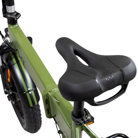 EMG Fat Bike Bomber 250W con telaio 17" foldable, ruota 20", Freni a disco a/p, Cambio Shimano e batteria 10Ah