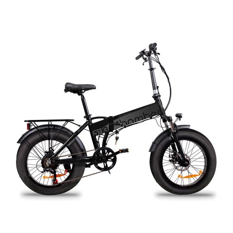 EMG Bici Elettrica  Fat Bike Bomber ZETA telaio 17", ruota 20", freni a disco, Motore 250W, Batteria 48V 10Ah, Cambio Shimano