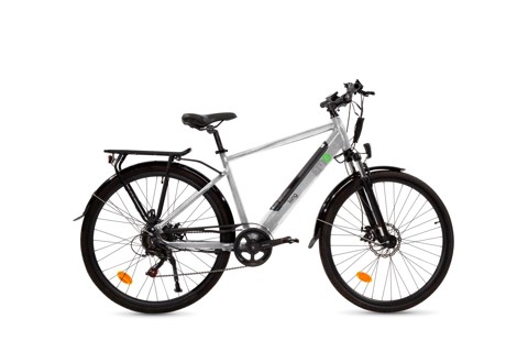 EMG Bici Elettrica King Argento Alluminio 71,1 cm (28") 27 kg