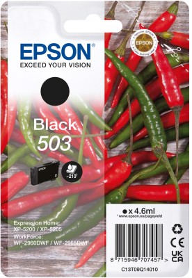 Epson 503 peperoncini cartuccia inchiostro originale nero 1pz