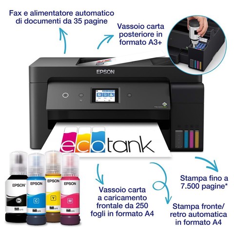 EcoTank ET-15000 stampante A3+ multifunzione serbatoio