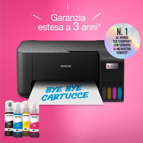 Epson EcoTank ET-2860 stampante multifunzione a serbatoio