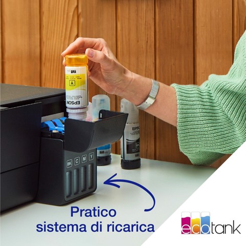 Epson EcoTank ET-2860 stampante multifunzione a serbatoio