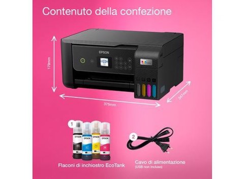 Epson EcoTank ET-2870 stampante multifunzione a serbatoio