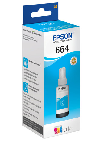 Epson 664 EcoTank flacone inchiostro ciano
