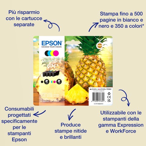 Epson Multipack 4-colours 604 Ink