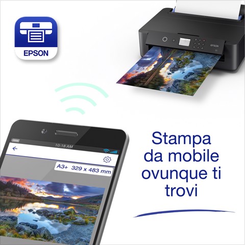 Epson Stampante inkjet wireless A3+ Expression Photo HD XP-15000