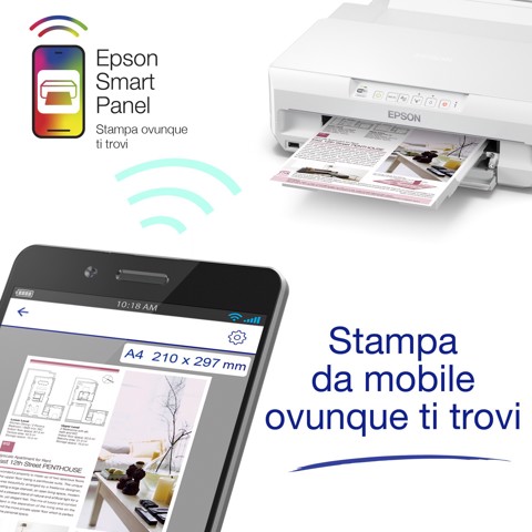 Epson Stampante inkjet wireless A4 Expression Photo XP-65