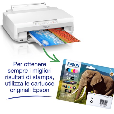 Epson Stampante inkjet wireless A4 Expression Photo XP-65