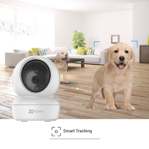 EZVIZ C6N Telecamera Wi-Fi motorizzata per interno con vista a 360°
