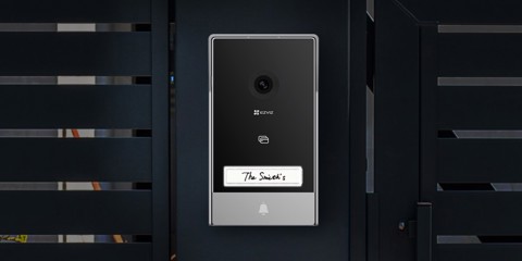 EZVIZ HP7 sistema per video-citofono 17,8 cm (7") Nero, Argento