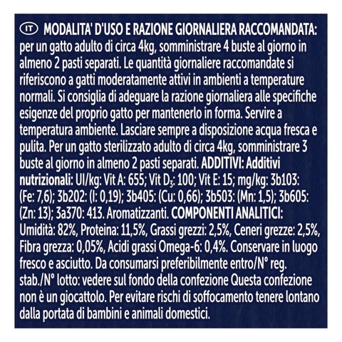 Felix 12480169 Le GHIOTTONERIE per Gatto con salmone e tonno 4x85 g