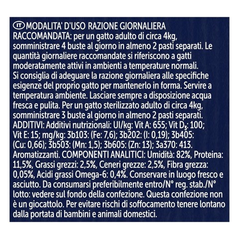 Felix 12480326 cibo umido per gatti 85 g