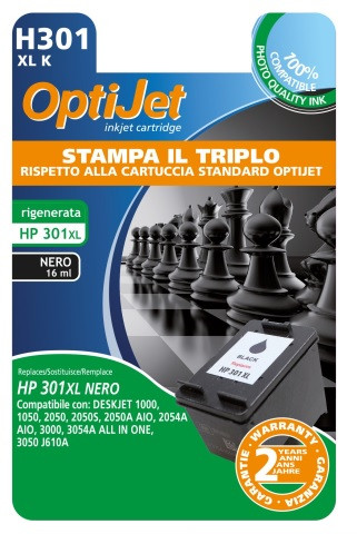 Ferrania OptiJet cartuccia d'inchiostro 1 pz Compatibile Resa elevata (XL) Nero
