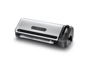 FoodSaver FFS017X macchina per sottovuoto Nero, Acciaio inossidabile