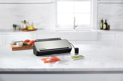 FoodSaver VS3190X macchina per sottovuoto Nero, Acciaio inox