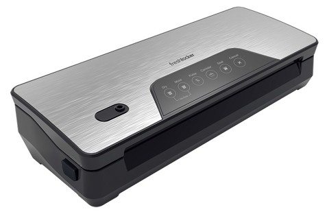 Freshlocker XDFL3550 macchina per sottovuoto 700 mbar Nero, Argento