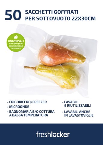 Freshlocker XDFLVB2230 accessorio per sottovuoto Sacchetto per il sottovuoto