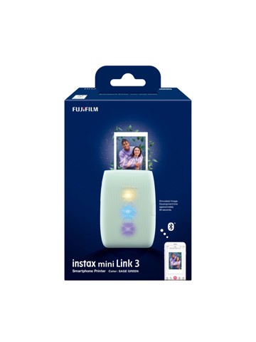 Fujifilm Instax Mini Link3 stampante per foto 800 x 600 DPI 2.4" x 1.8" (6.2x4.6 cm)