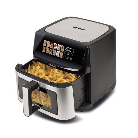 G3 Ferrari Friggisano 10 e Lode Singolo 10 L 2300 W Friggitrice ad aria calda Nero, Acciaio inox