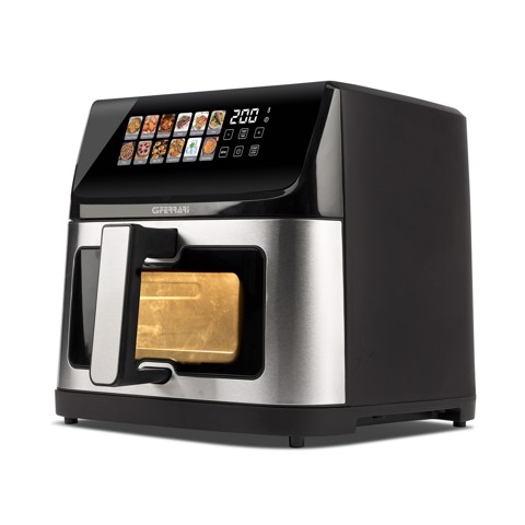 G3 Ferrari Friggisano 10 e Lode Singolo 10 L Indipendente 2300 W Friggitrice ad aria calda Nero, Acciaio inox